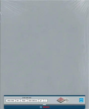 Rodillo de lijado Bosch PRO C355 230x280mm grano 320.